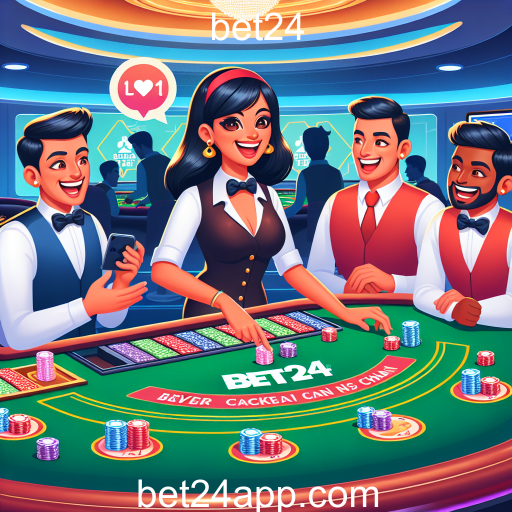 A Experiência Imersiva dos Jogos Ao Vivo na Bet24